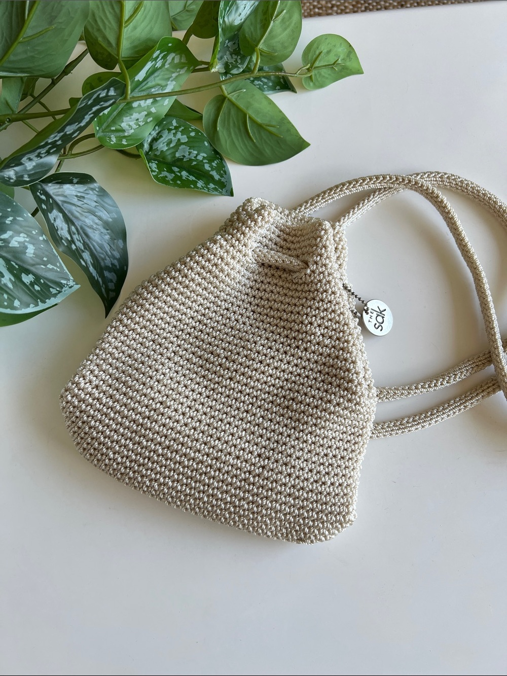 The Sak Crochet Mini Backpack